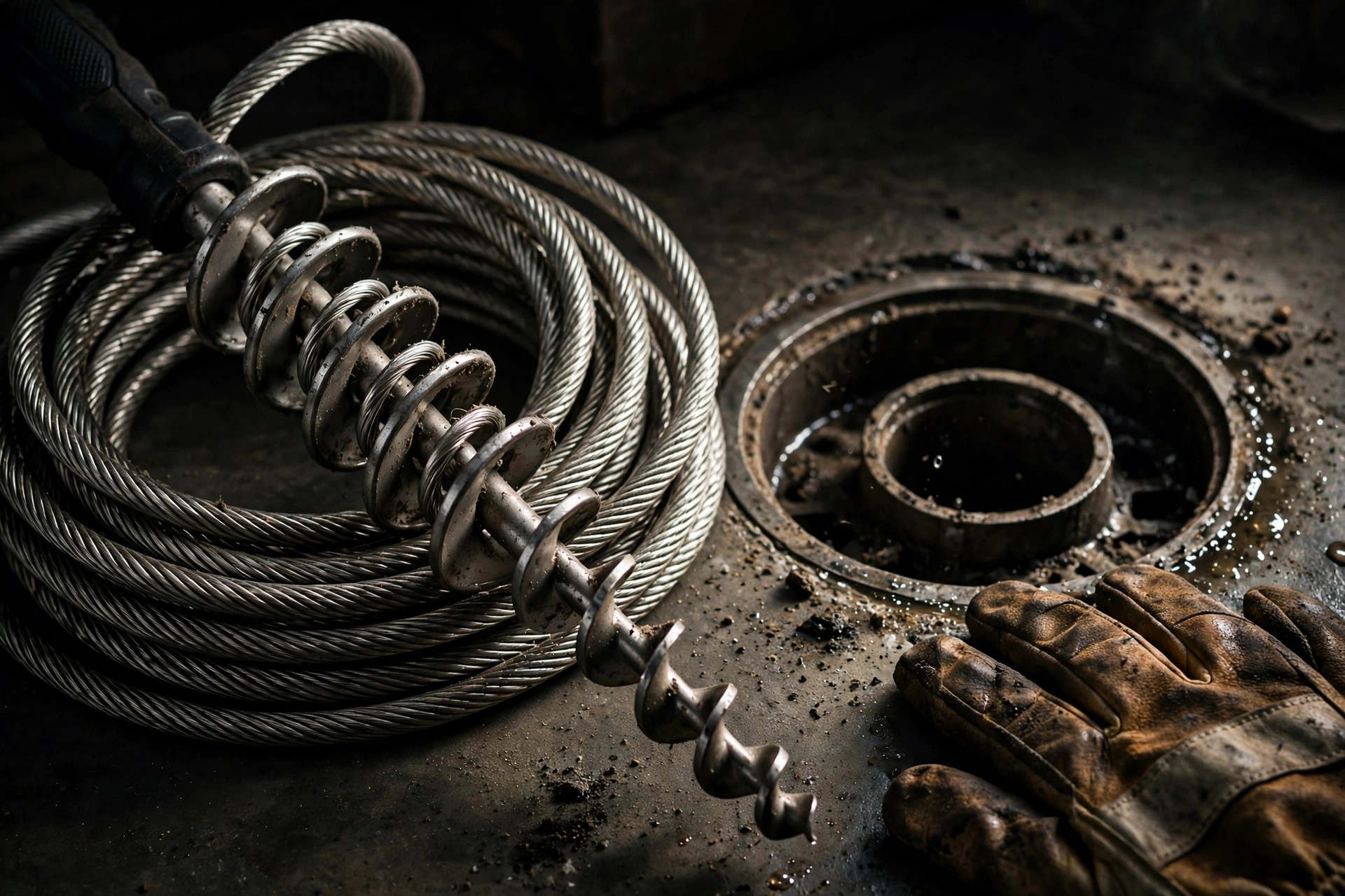 Drain cleaning equipment